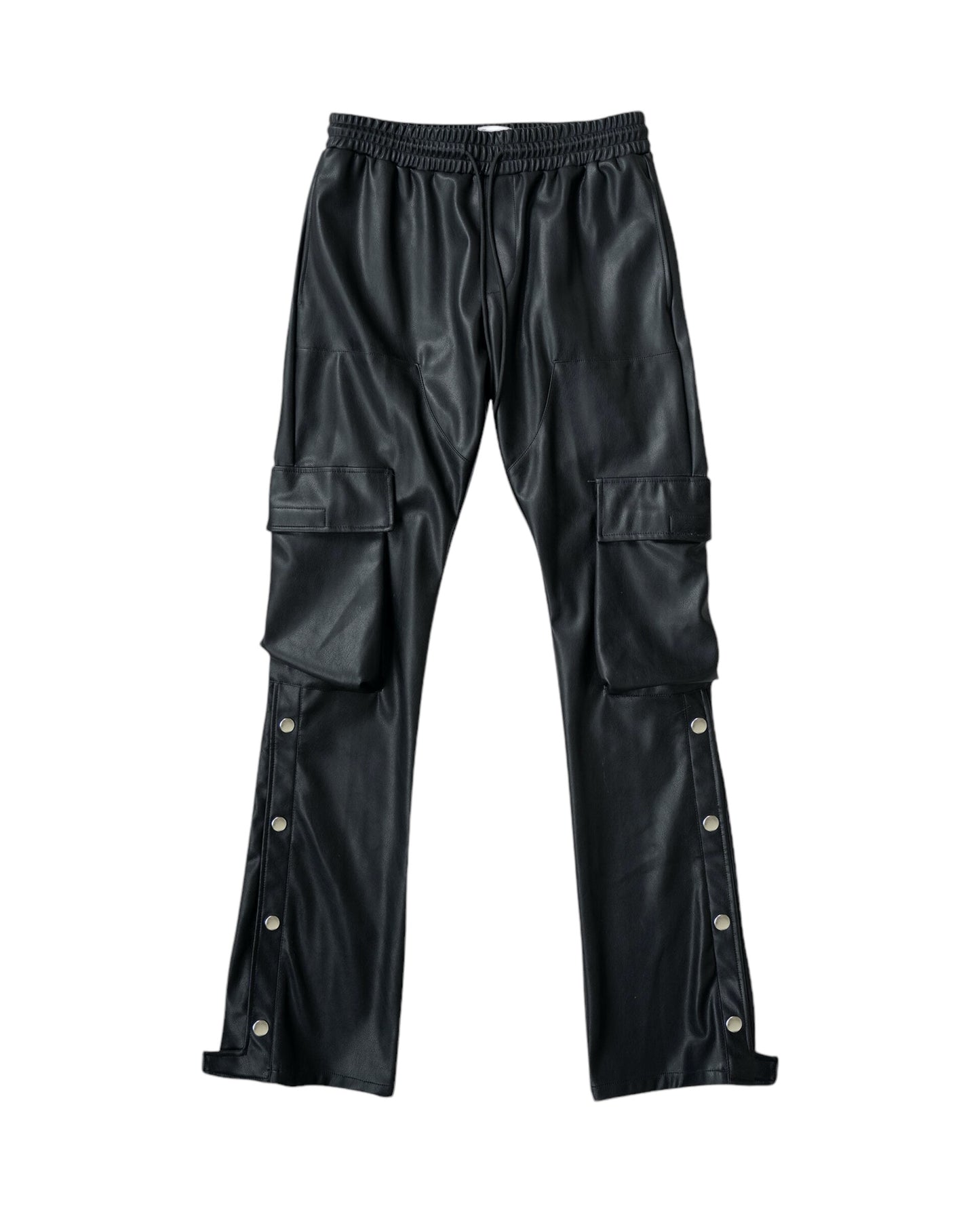 EPTM - Leather Snap Flare pants