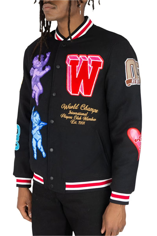 Rebel Minds Angels Melton Jacket