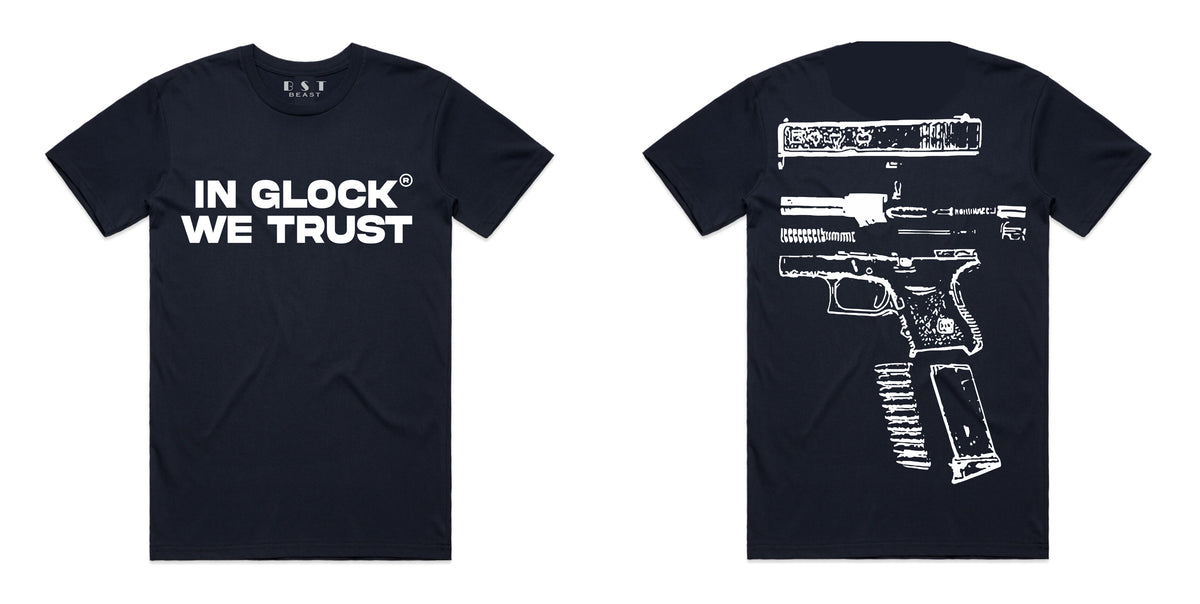 In Glock We Trust Graphic Tee