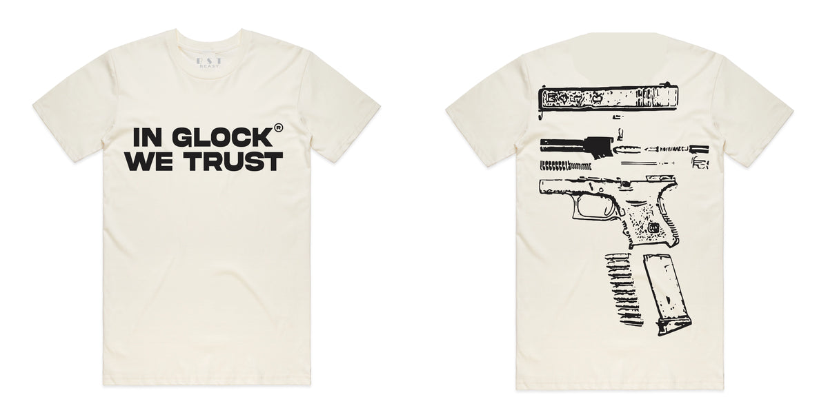 In Glock We Trust Graphic Tee