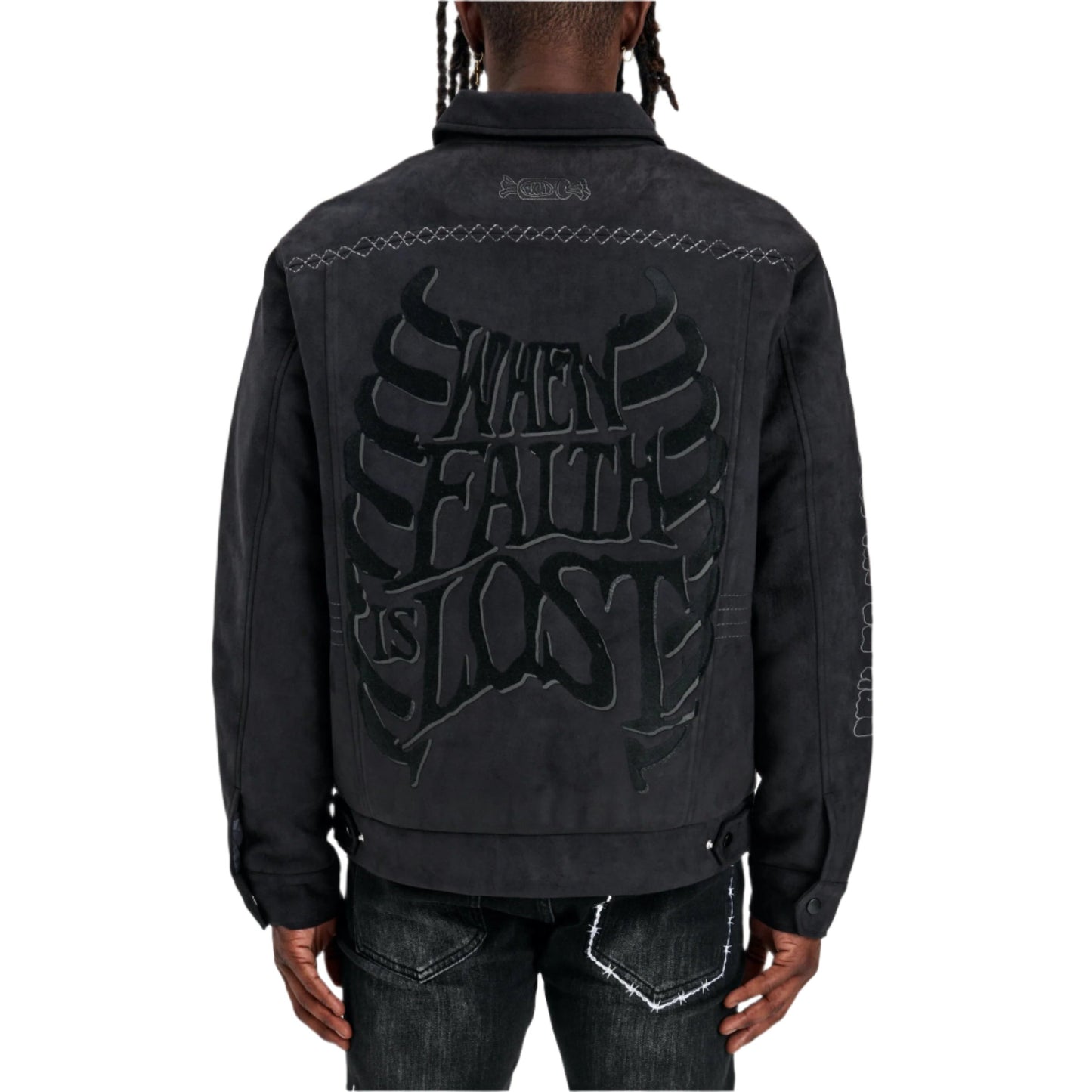 Sugar Hill War Mode Suede Jacket