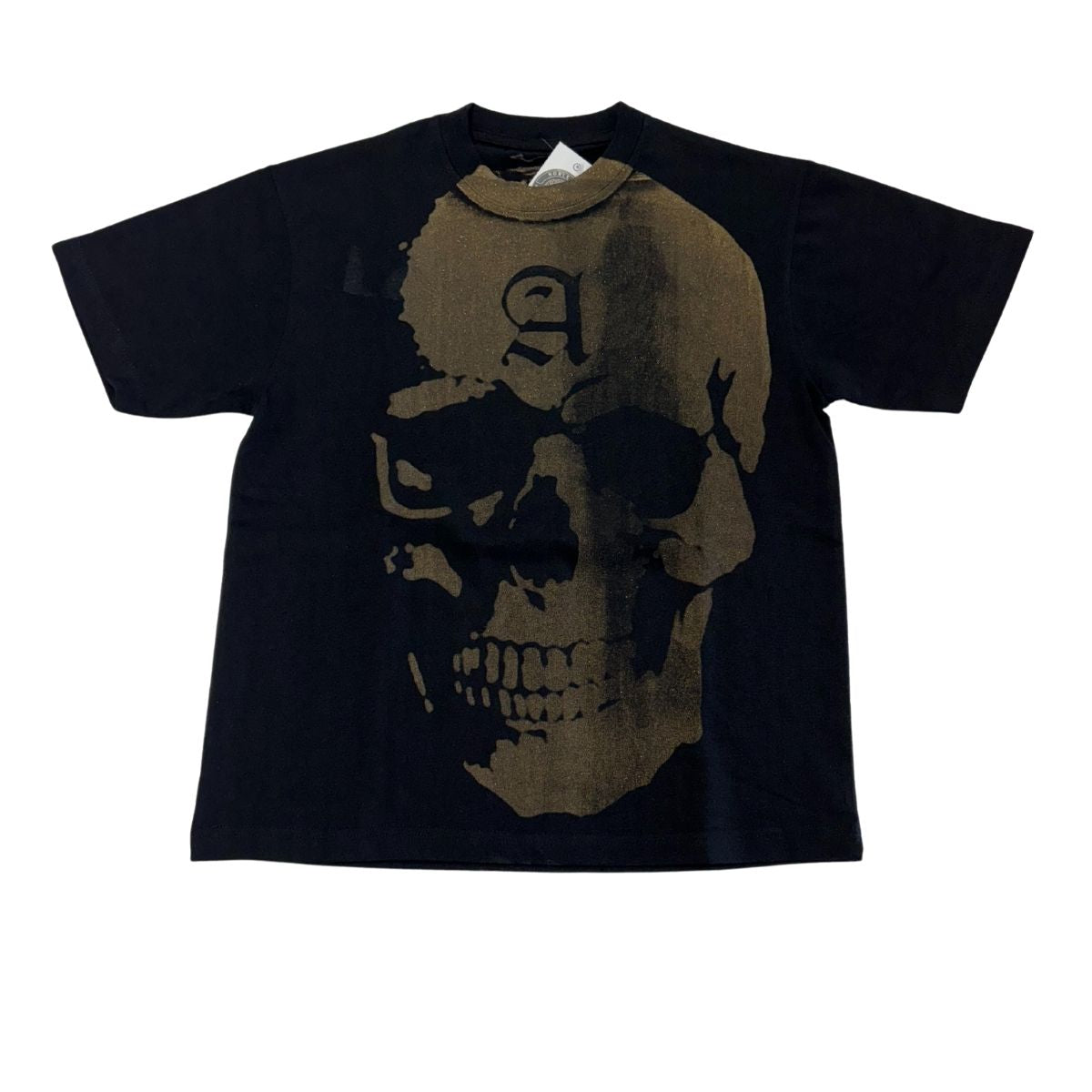 Alcmy - Heavy Charcoal Skull Tee