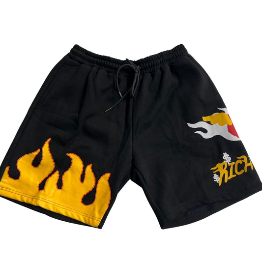 Rich Kidz Flame shorts